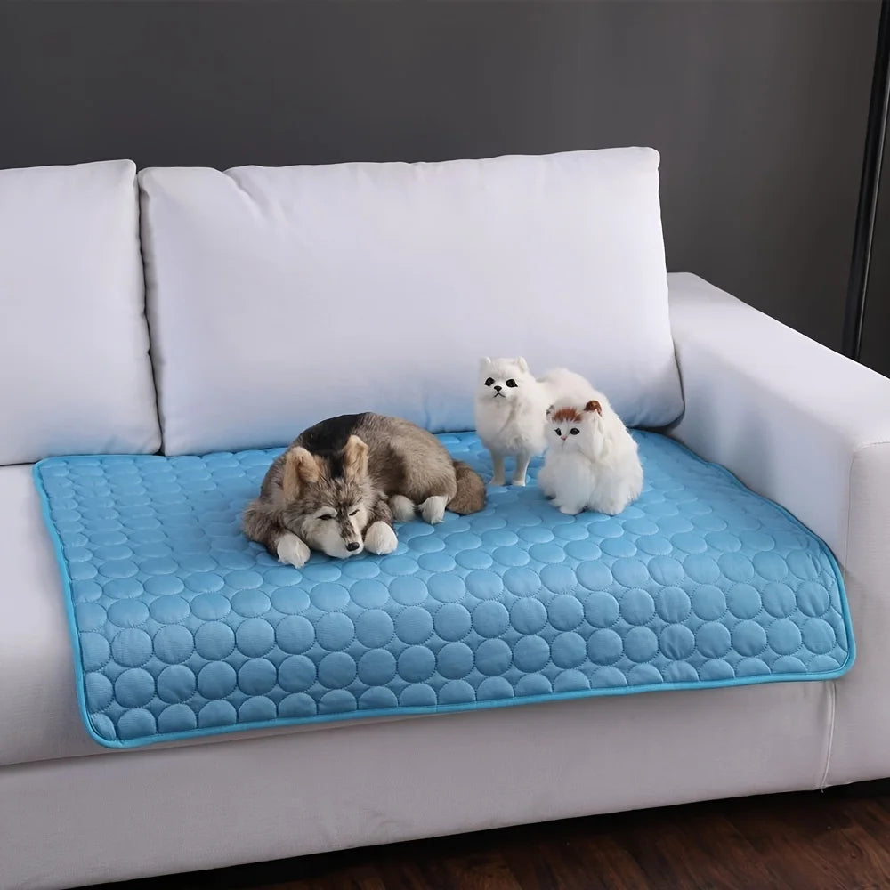 Pet Cooling Mat – Summer Comfort Pad for Dogs & Cats