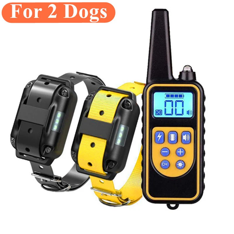 Electric Dog Training Collar with Remote – Waterproof & Rechargeable