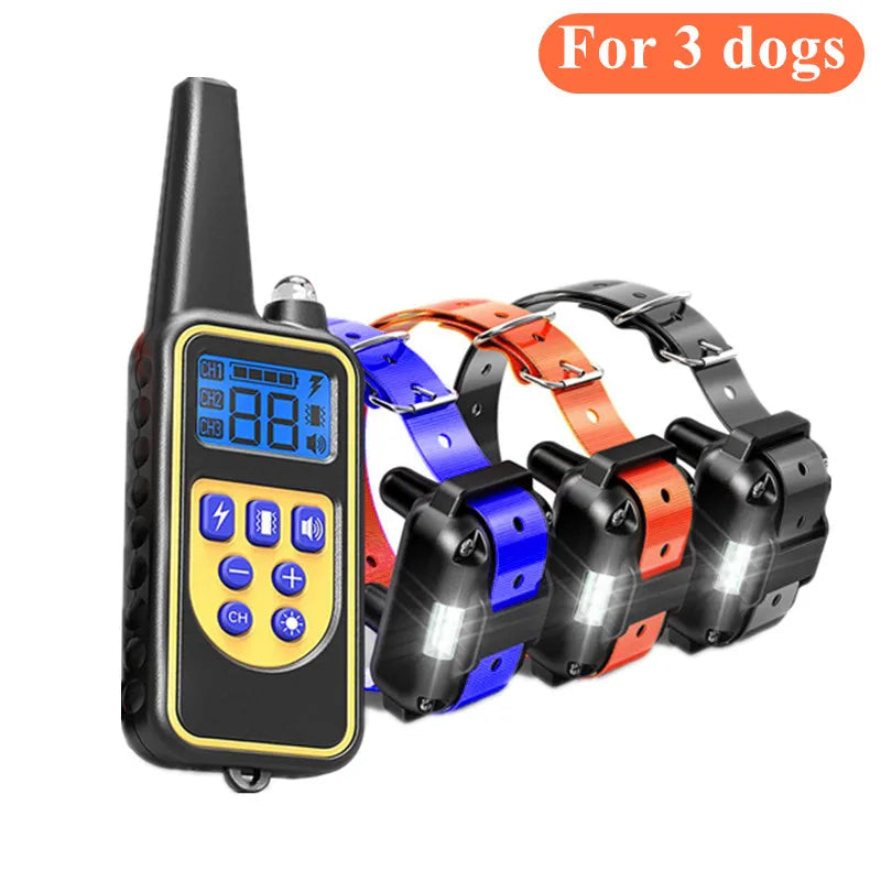 Electric Dog Training Collar with Remote – Waterproof & Rechargeable