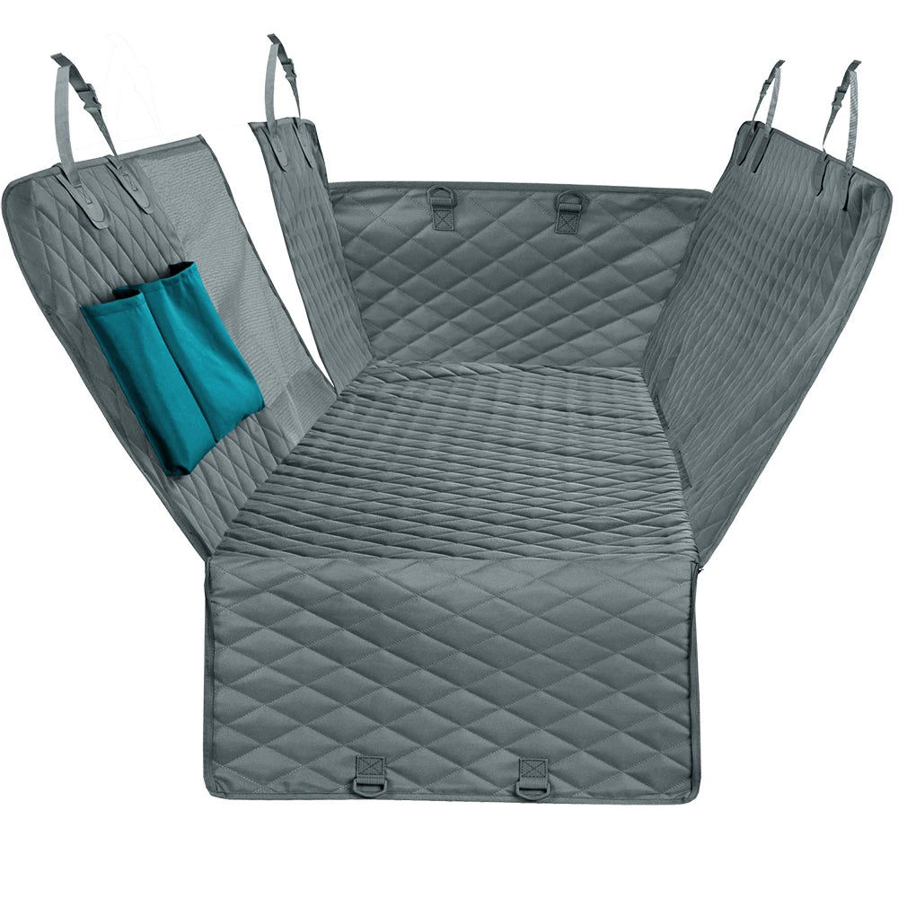 PETRAVEL Waterproof Dog Car Seat Cover – Hammock Style Rear Seat Protector