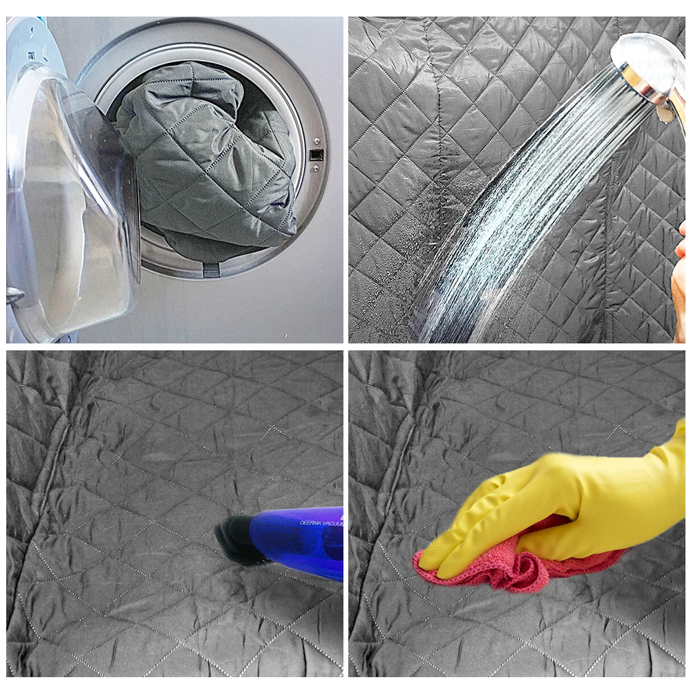PETRAVEL Waterproof Dog Car Seat Cover – Hammock Style Rear Seat Protector
