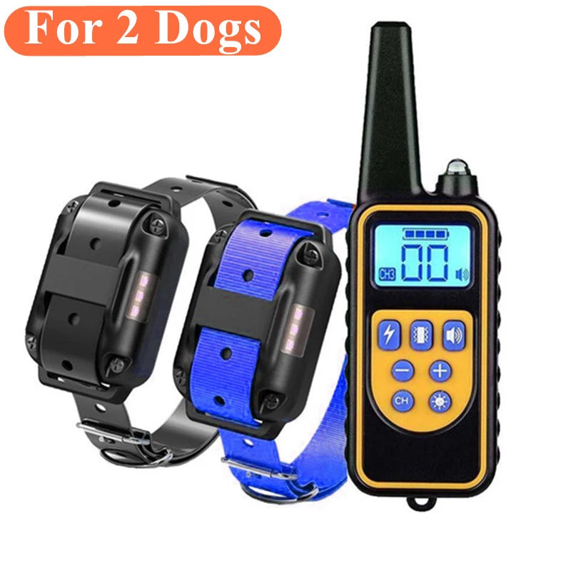 Electric Dog Training Collar with Remote – Waterproof & Rechargeable
