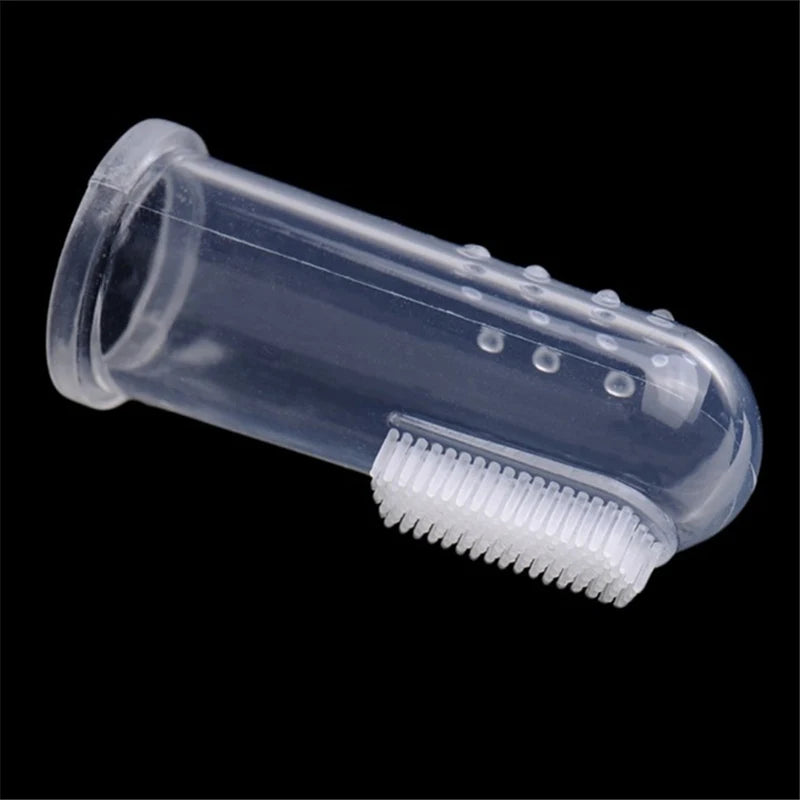 Pet Fingertip Toothbrush – Oral Care for Dogs & Cats