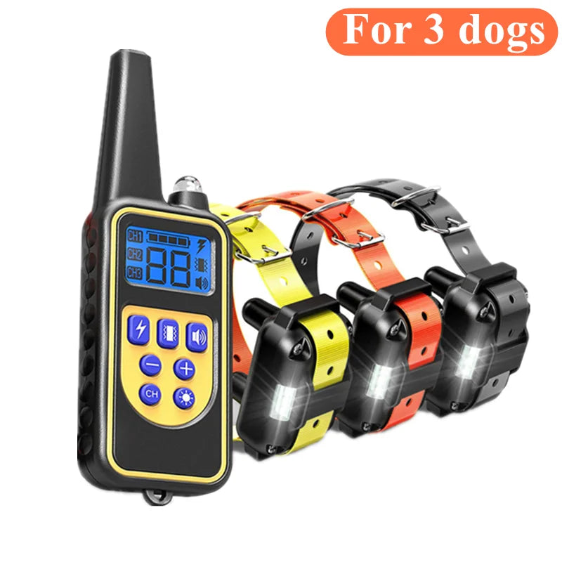 Electric Dog Training Collar with Remote – Waterproof & Rechargeable