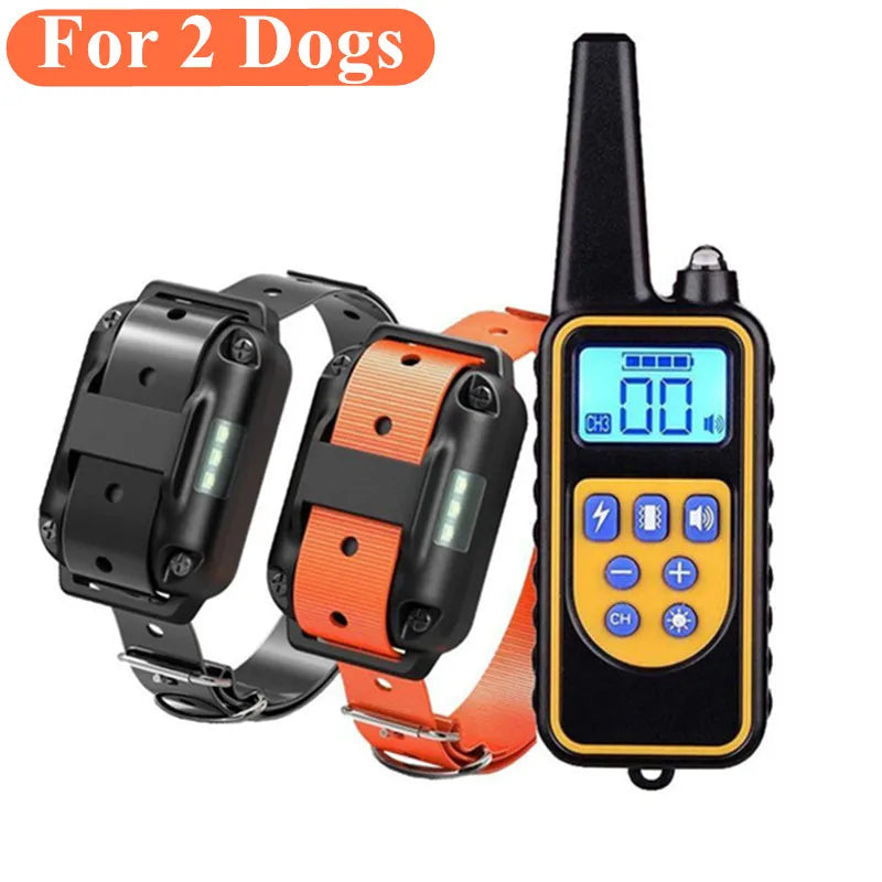 Electric Dog Training Collar with Remote – Waterproof & Rechargeable