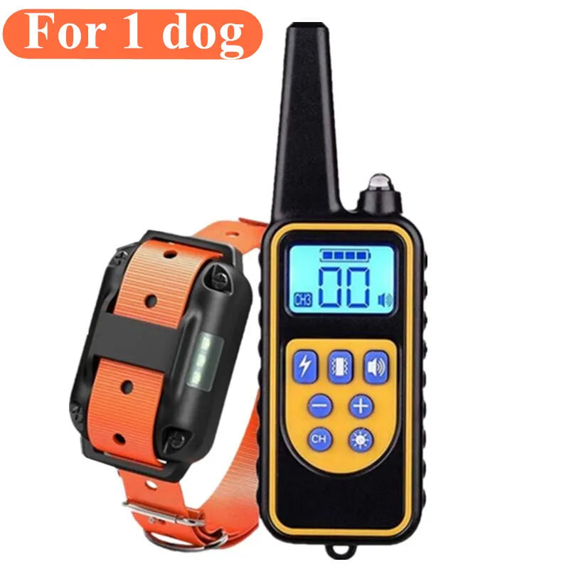 Electric Dog Training Collar with Remote – Waterproof & Rechargeable