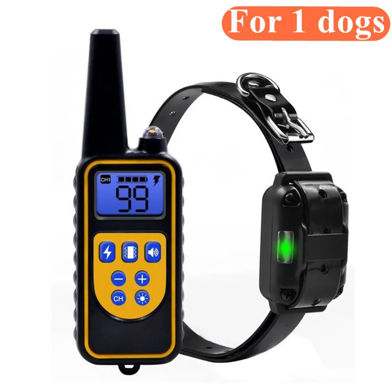 Electric Dog Training Collar with Remote – Waterproof & Rechargeable