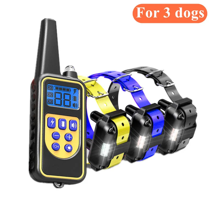 Electric Dog Training Collar with Remote – Waterproof & Rechargeable