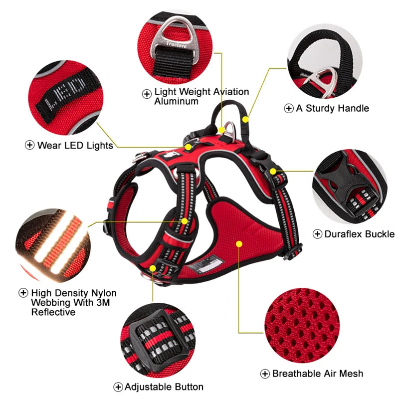 Truelove Reflective No-Pull Dog Harness