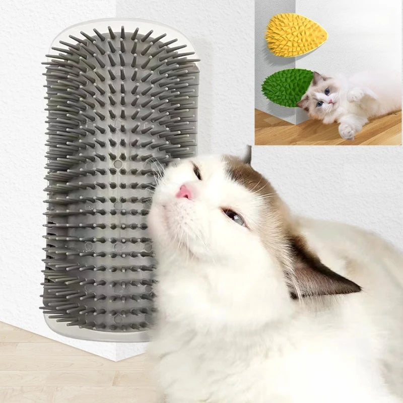 Cat Scratcher & Massager Grooming Brush