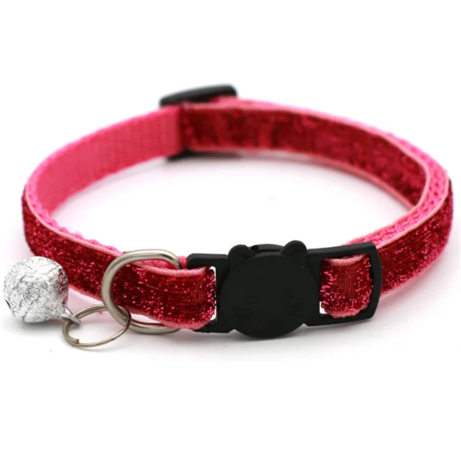 2PCS Adjustable Cat Collars with Bell