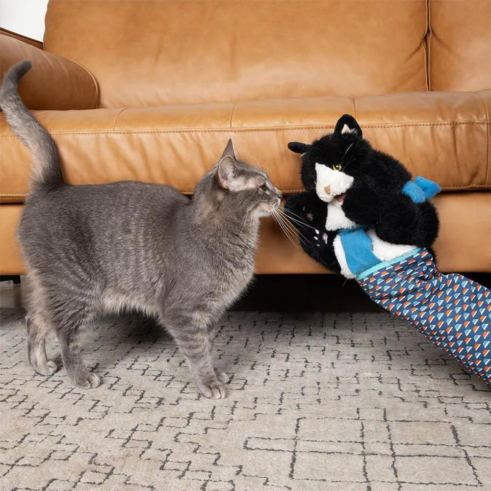 Cat Puppet Wrestler Plush Interactive Toy