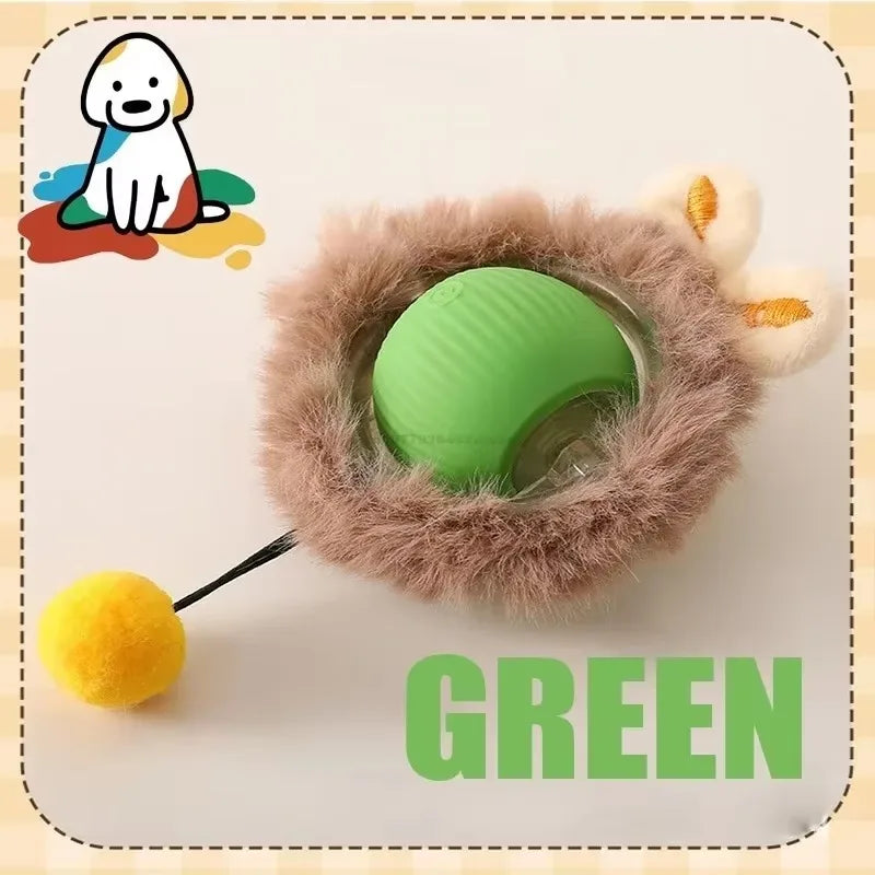 Electric Self-Rolling Cat Ball Toy