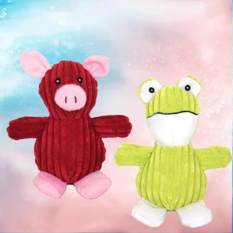 Plush Squeaky Dog & Cat Chew Toy