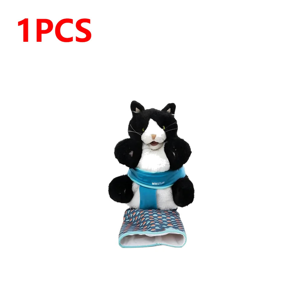 Cat Puppet Wrestler Plush Interactive Toy