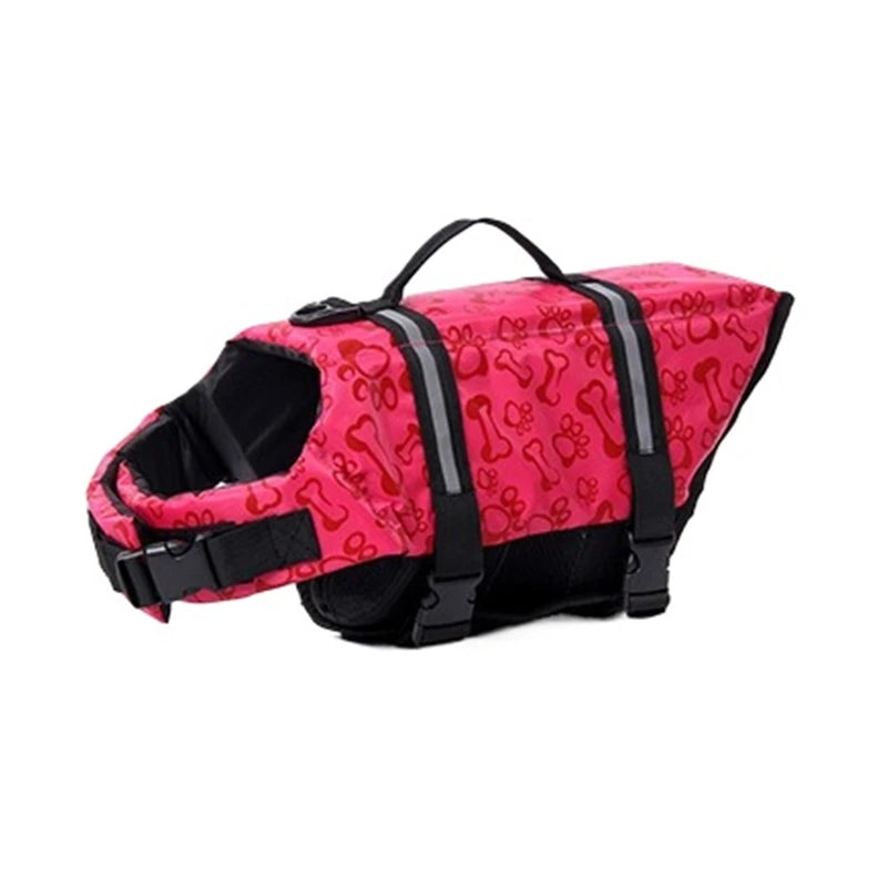 Summer Reflective Dog Life Jacket for Large Dogs