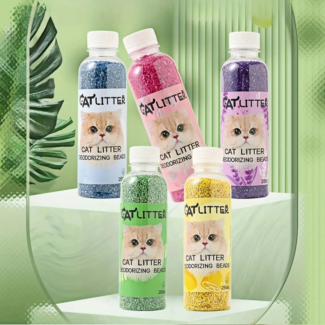 Cat Litter Deodorizing Beads – Odor Control for a Fresh Home