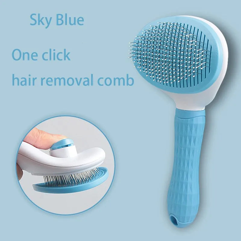 Pet Hair Remover Brush for Dogs & Cats