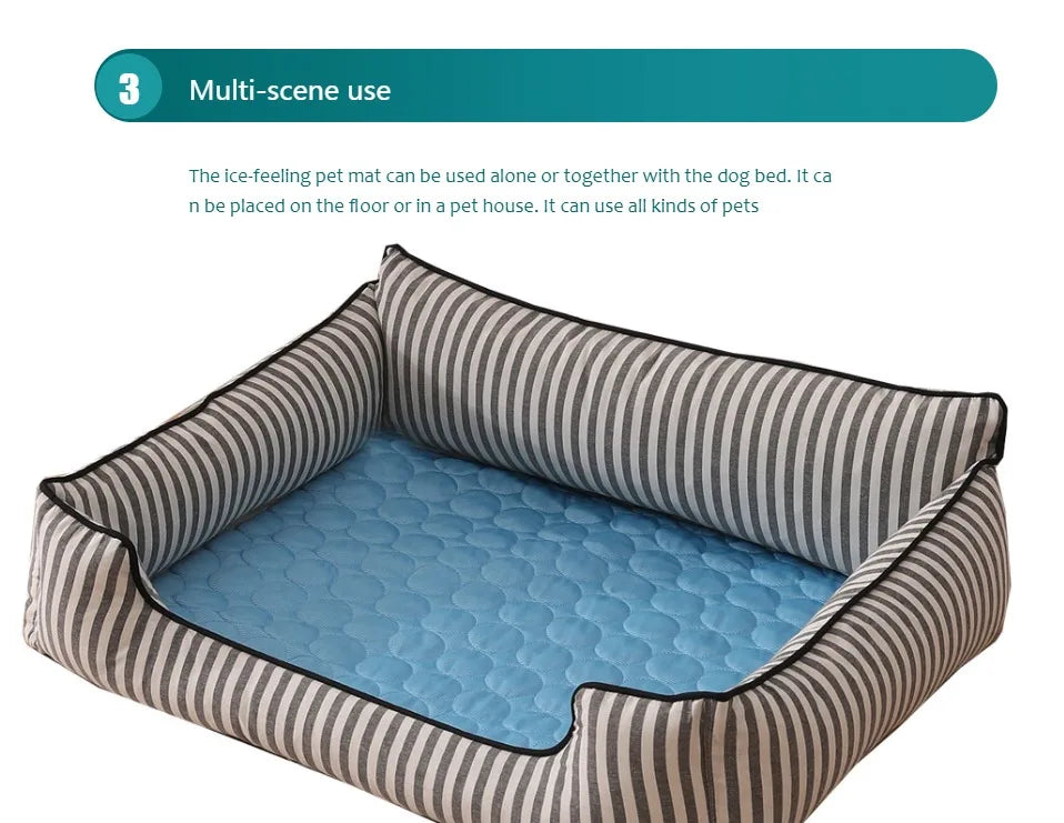 Pet Cooling Mat – Summer Comfort Pad for Dogs & Cats