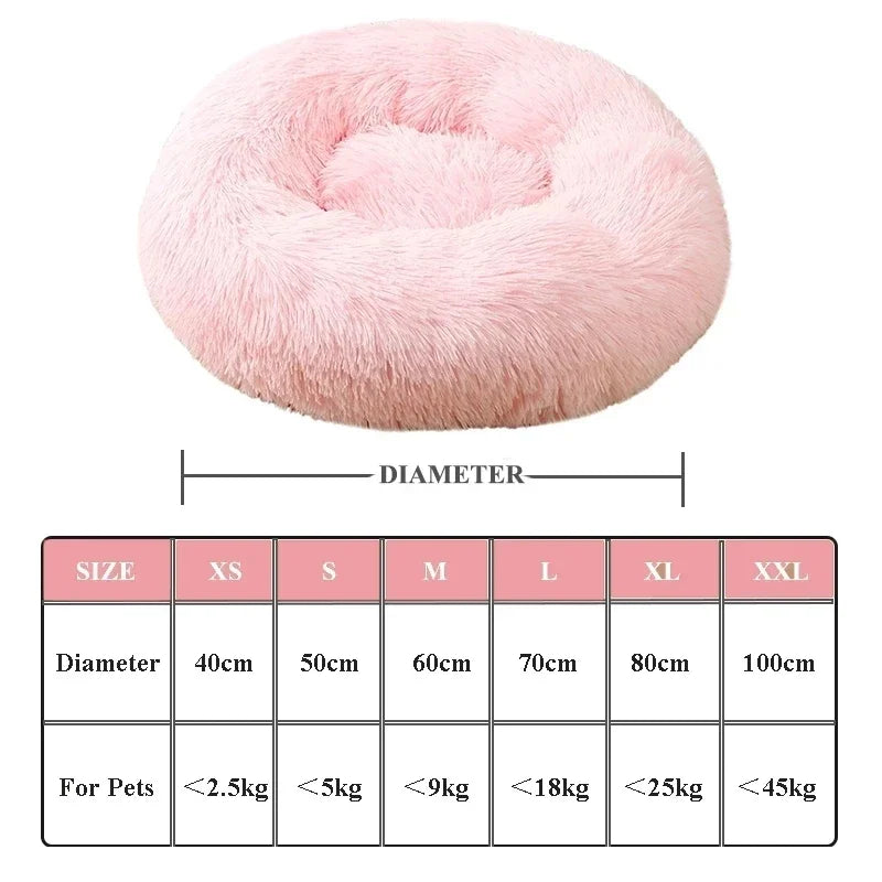 Ultra Soft Donut Dog & Cat Bed