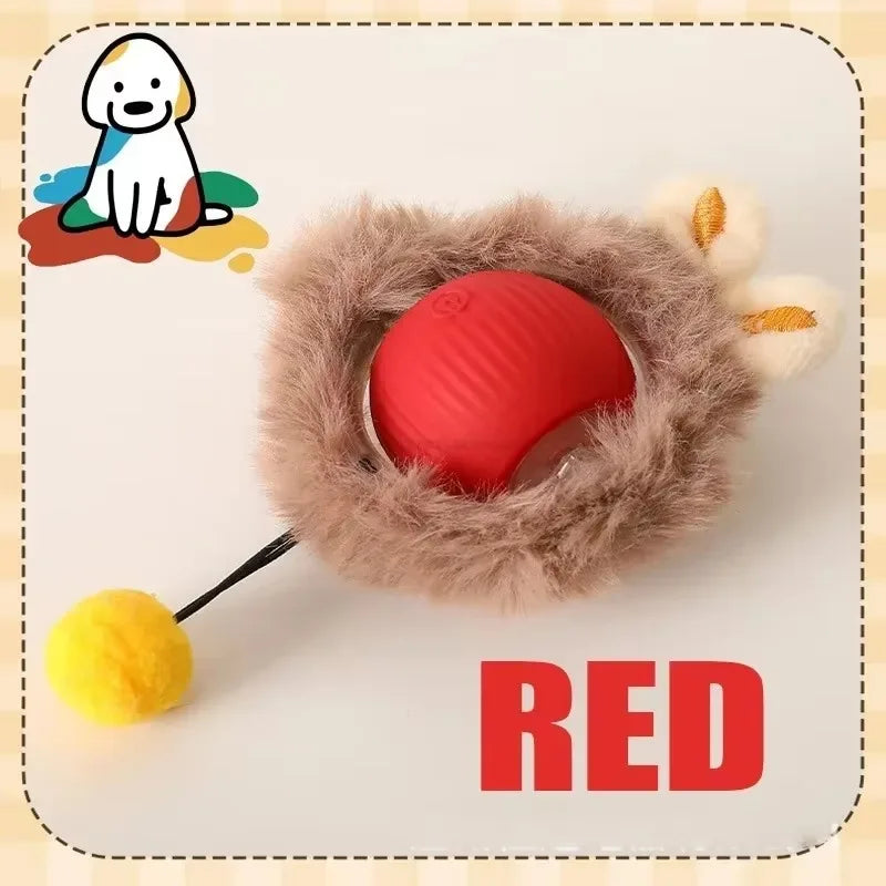 Electric Self-Rolling Cat Ball Toy