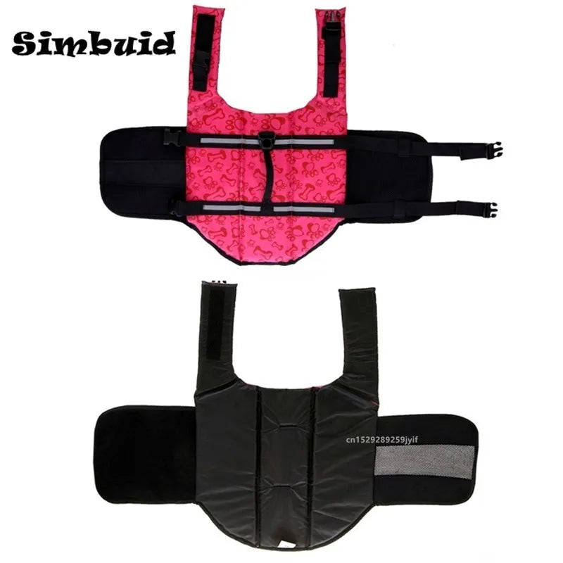 Reflective Dog Life Vest – Adjustable Summer Safety Jacket