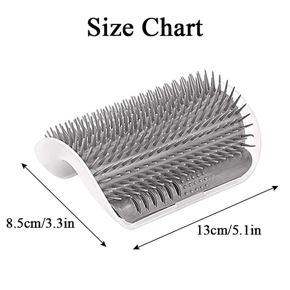 Cat Scratcher & Massager Grooming Brush