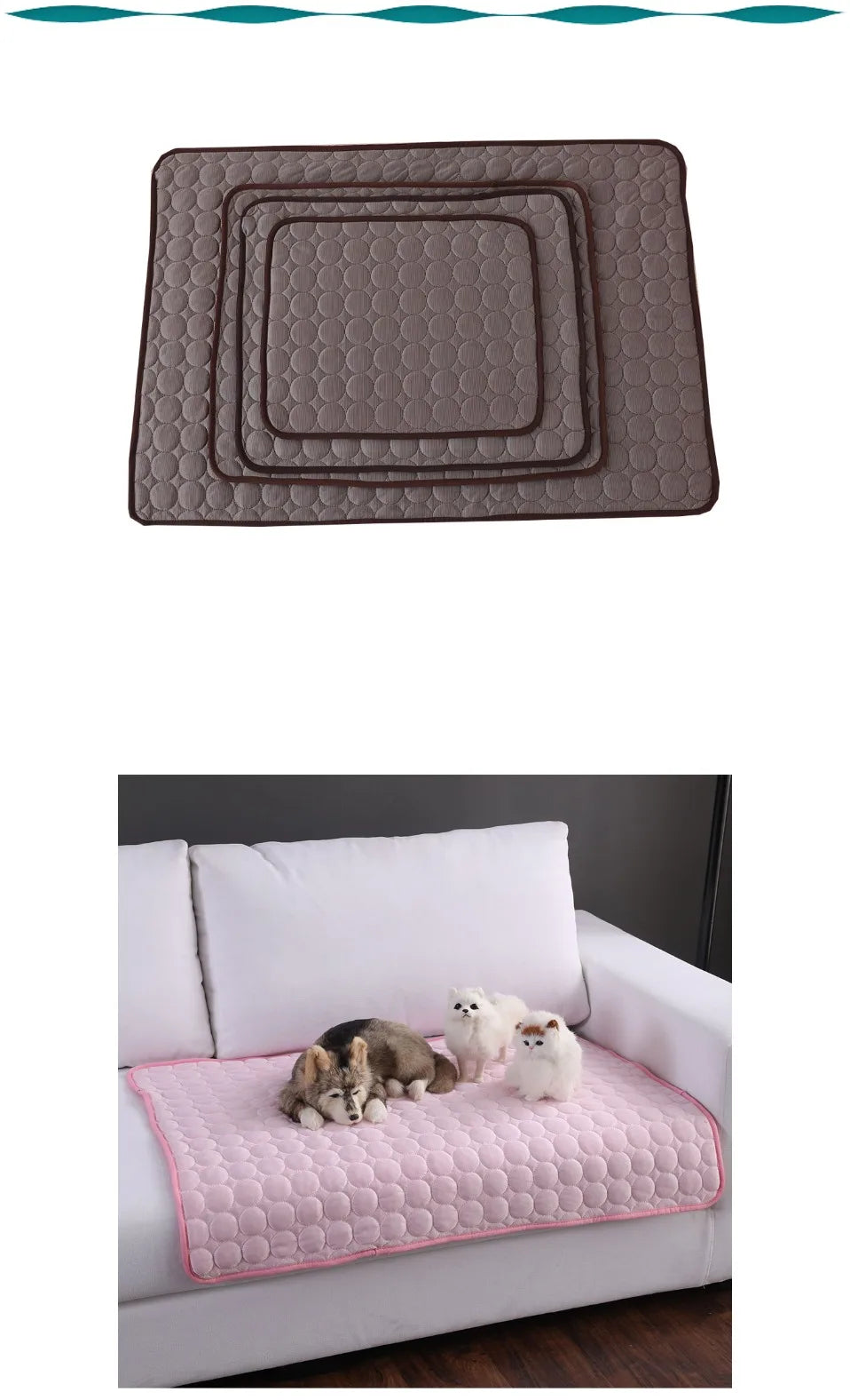 Pet Cooling Mat – Summer Comfort Pad for Dogs & Cats