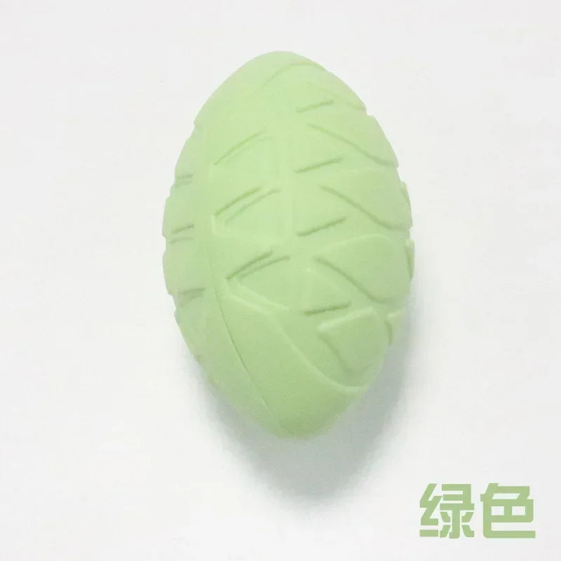 Natural Rubber Football Dog Chew Toy