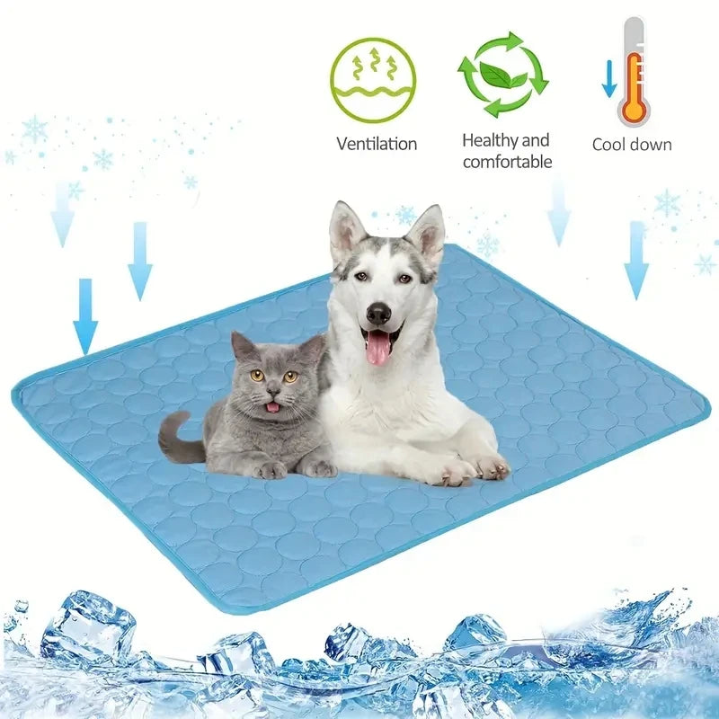 Pet Cooling Mat – Summer Comfort Pad for Dogs & Cats