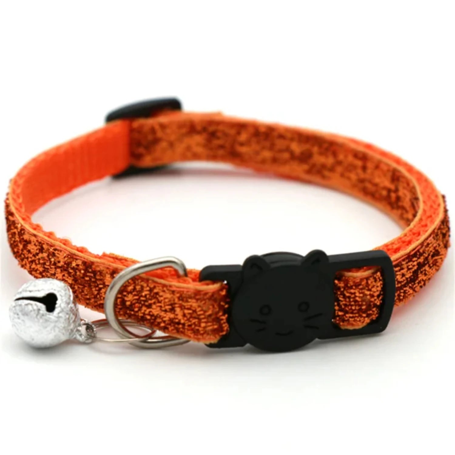 2PCS Adjustable Cat Collars with Bell