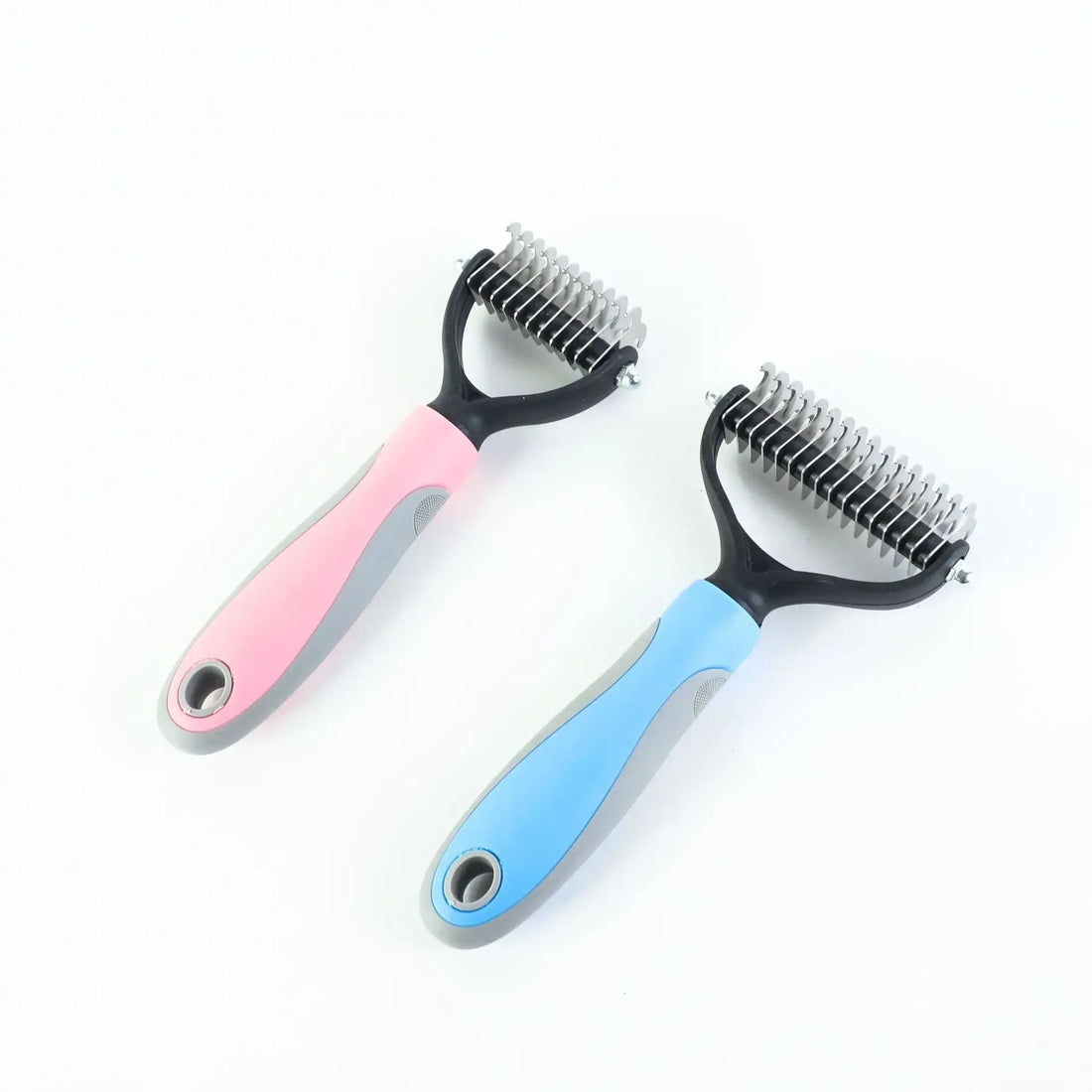 Double-Sided Fur Knot Cutter & Shedding Comb