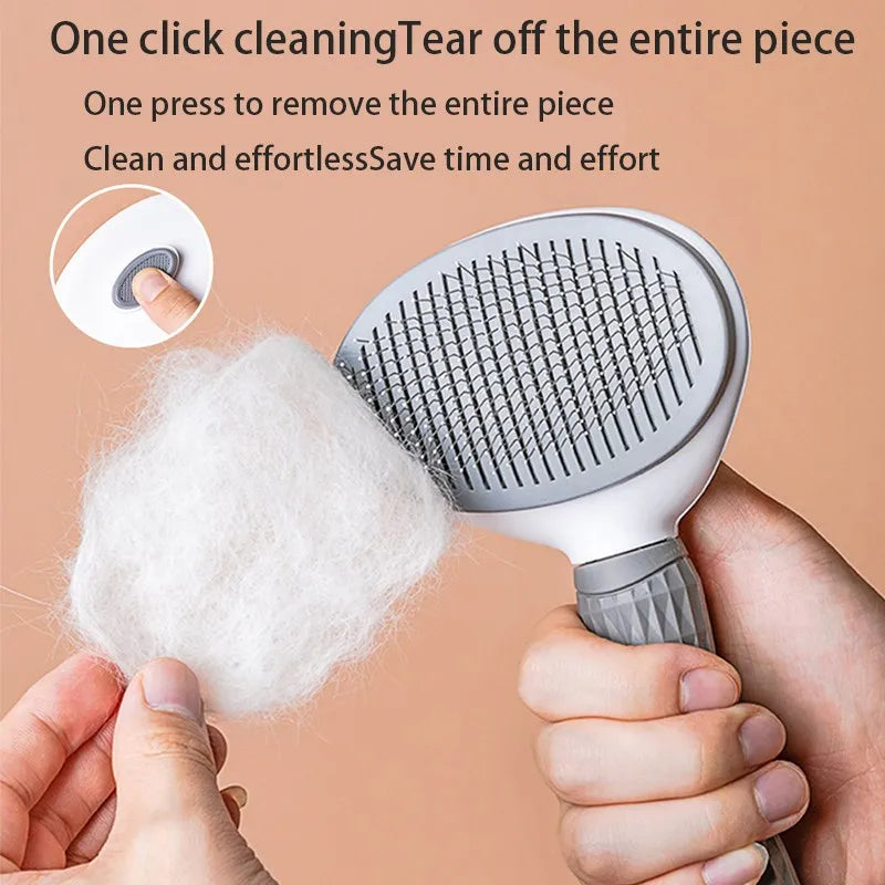 Pet Hair Remover Brush for Dogs & Cats