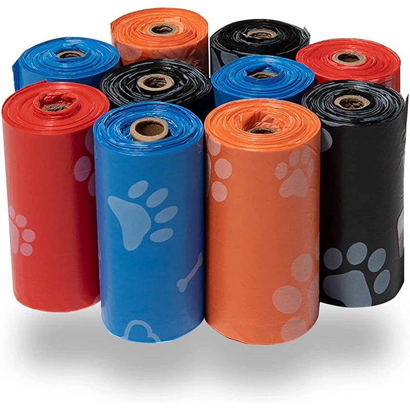 120-Roll Dog Poop Bags – Leak-Proof Refill Bags for Outdoor Pet Waste Cleanup