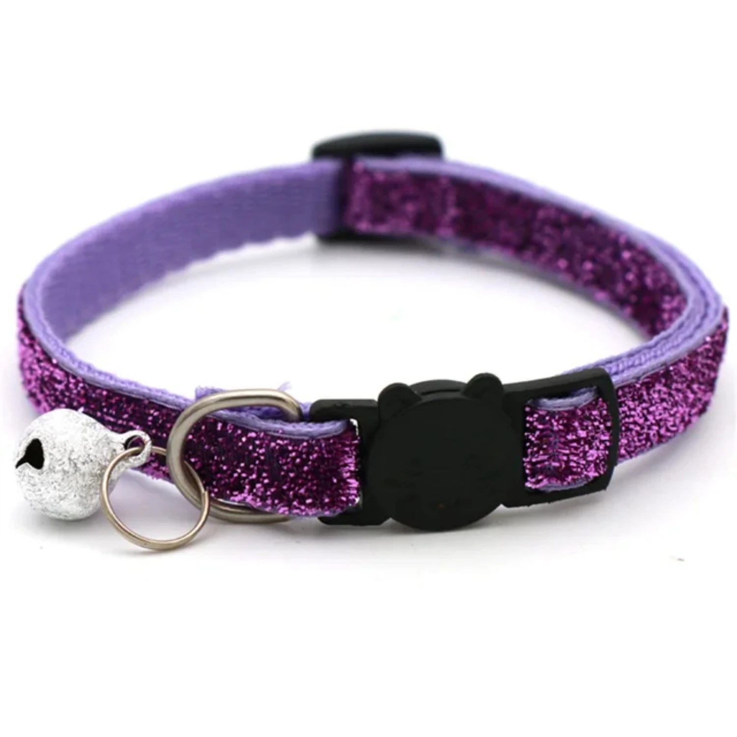 2PCS Adjustable Cat Collars with Bell