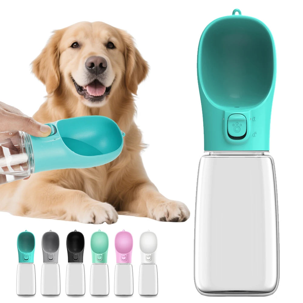 350/550ml Portable Big Dog Water Bottle For Small Medium Dogs Cat Leakproof Travel Walking Pet Water Dispenser Labrodor Supplies