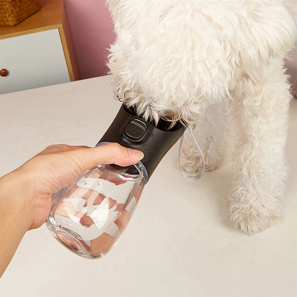 350/550ml Portable Big Dog Water Bottle For Small Medium Dogs Cat Leakproof Travel Walking Pet Water Dispenser Labrodor Supplies