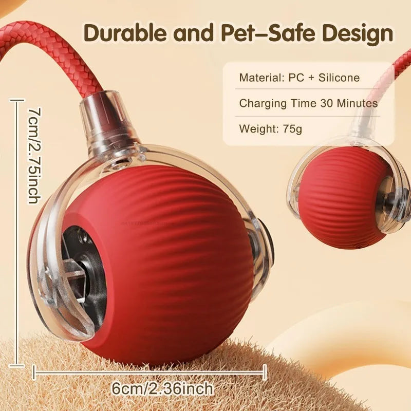 Electric Self-Rolling Cat Ball Toy