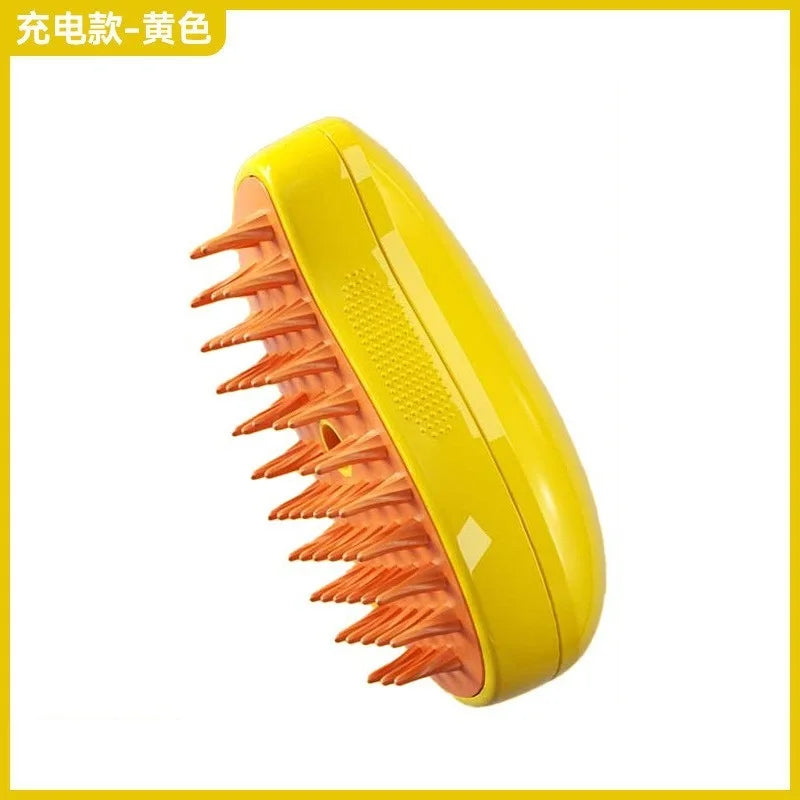3-in-1 Electric Steamy Pet Grooming Brush
