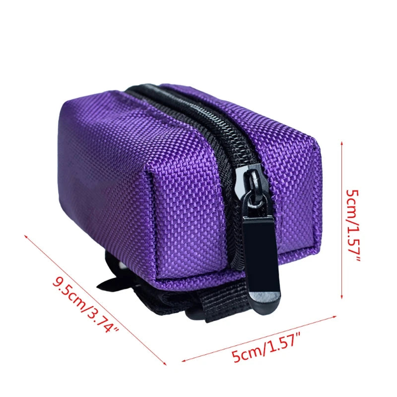 Dog Poop Bag Holder – Adjustable Leash Attachment Waste Bag Dispenser