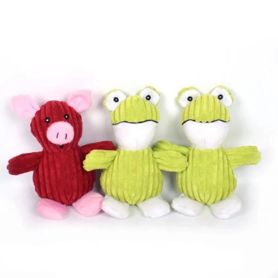 Plush Squeaky Dog & Cat Chew Toy