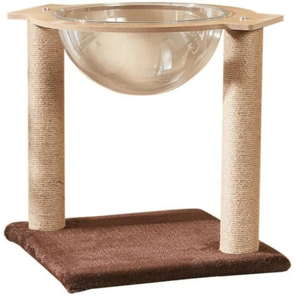 Cat Hammock Bed with Sisal Scratching Post