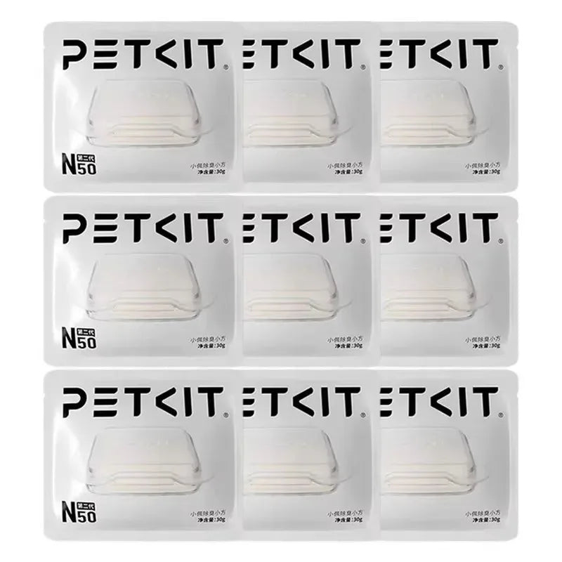PETKIT Deodorant Cubes – 50 Pack for Litter Box Odor Control