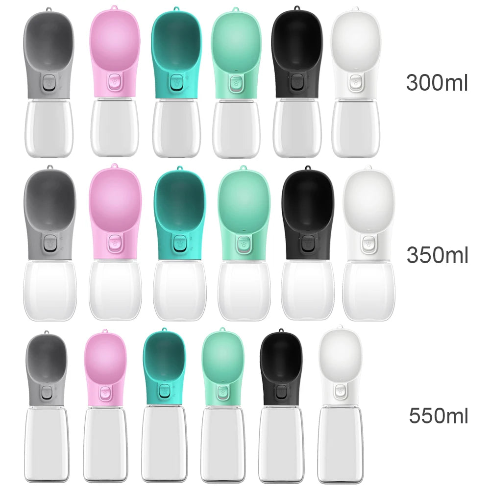 350/550ml Portable Big Dog Water Bottle For Small Medium Dogs Cat Leakproof Travel Walking Pet Water Dispenser Labrodor Supplies