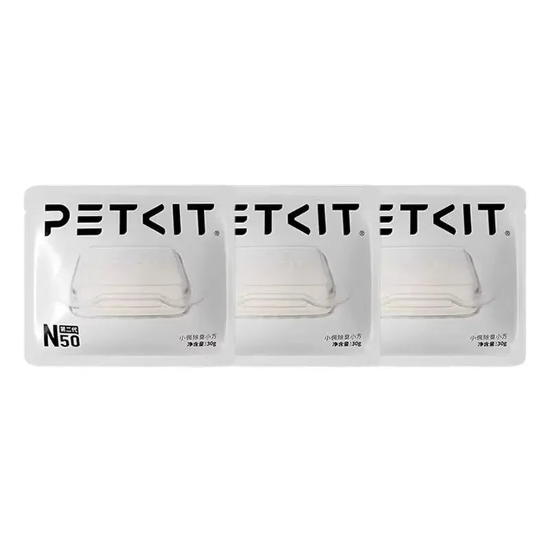 PETKIT Deodorant Cubes – 50 Pack for Litter Box Odor Control