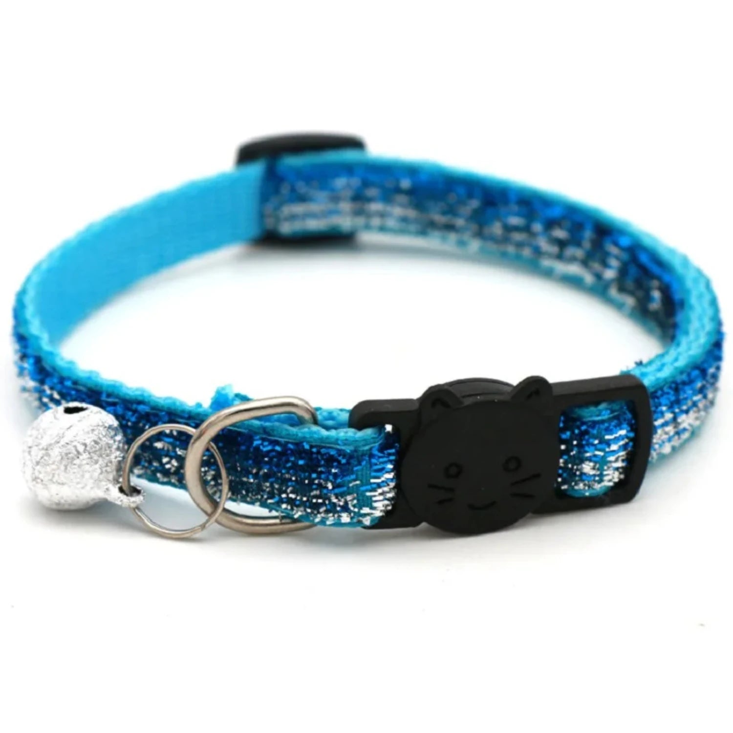 2PCS Adjustable Cat Collars with Bell