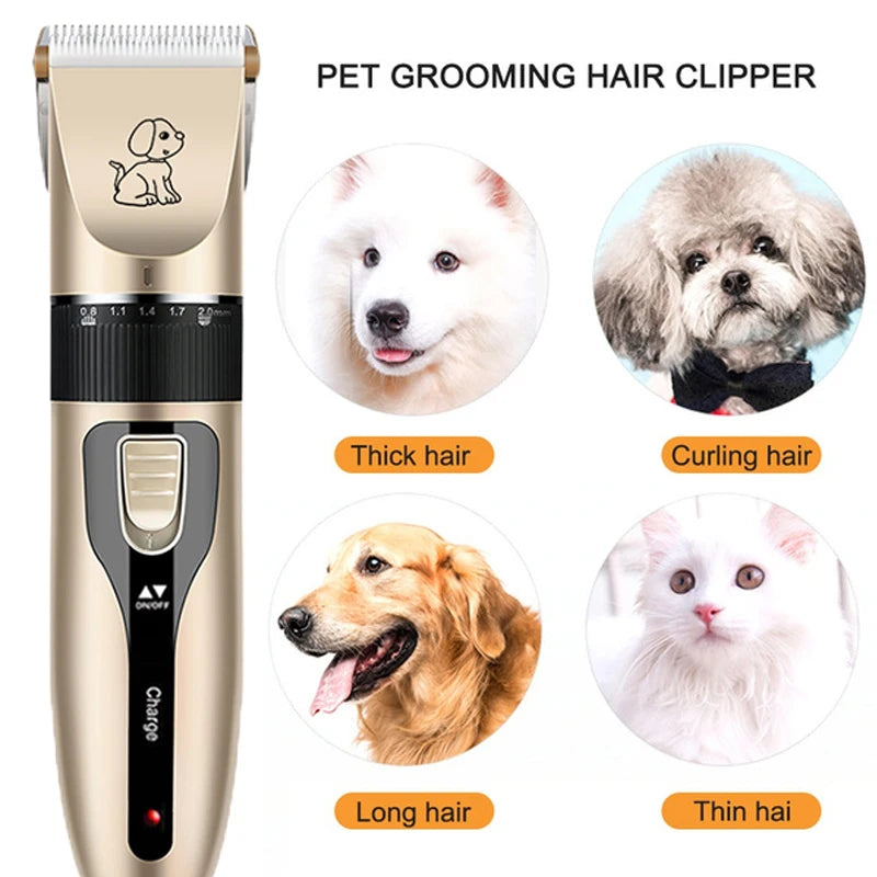 Electric Pet Clipper Grooming Kit