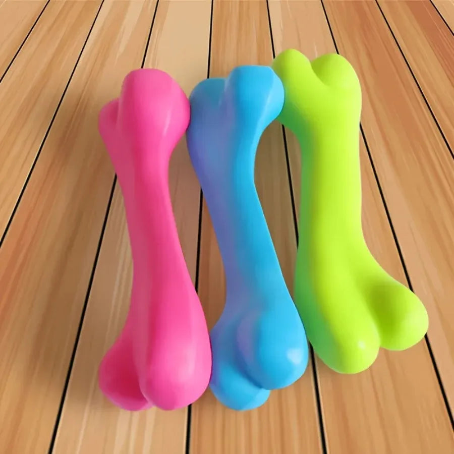 Soft Bone-Shaped Dog Chew Toy