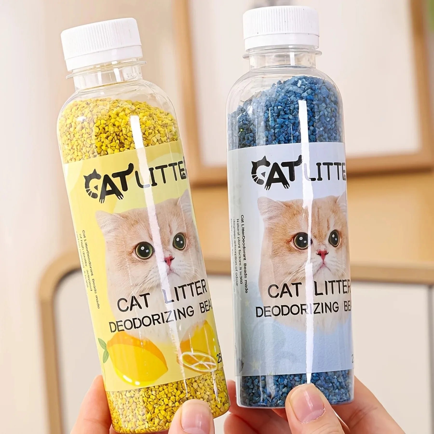 Cat Litter Deodorizing Beads – Odor Control for a Fresh Home