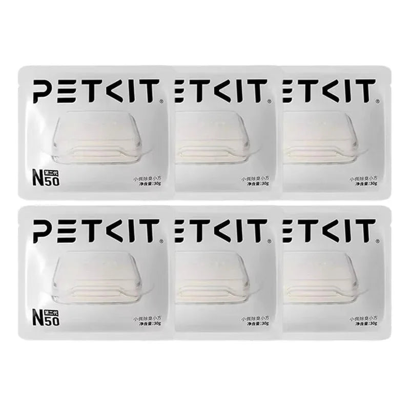 PETKIT Deodorant Cubes – 50 Pack for Litter Box Odor Control